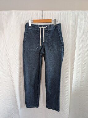 Buffalo David Bitton Women's Drawstring Jeans Elastic Waist Pull-On Size XS